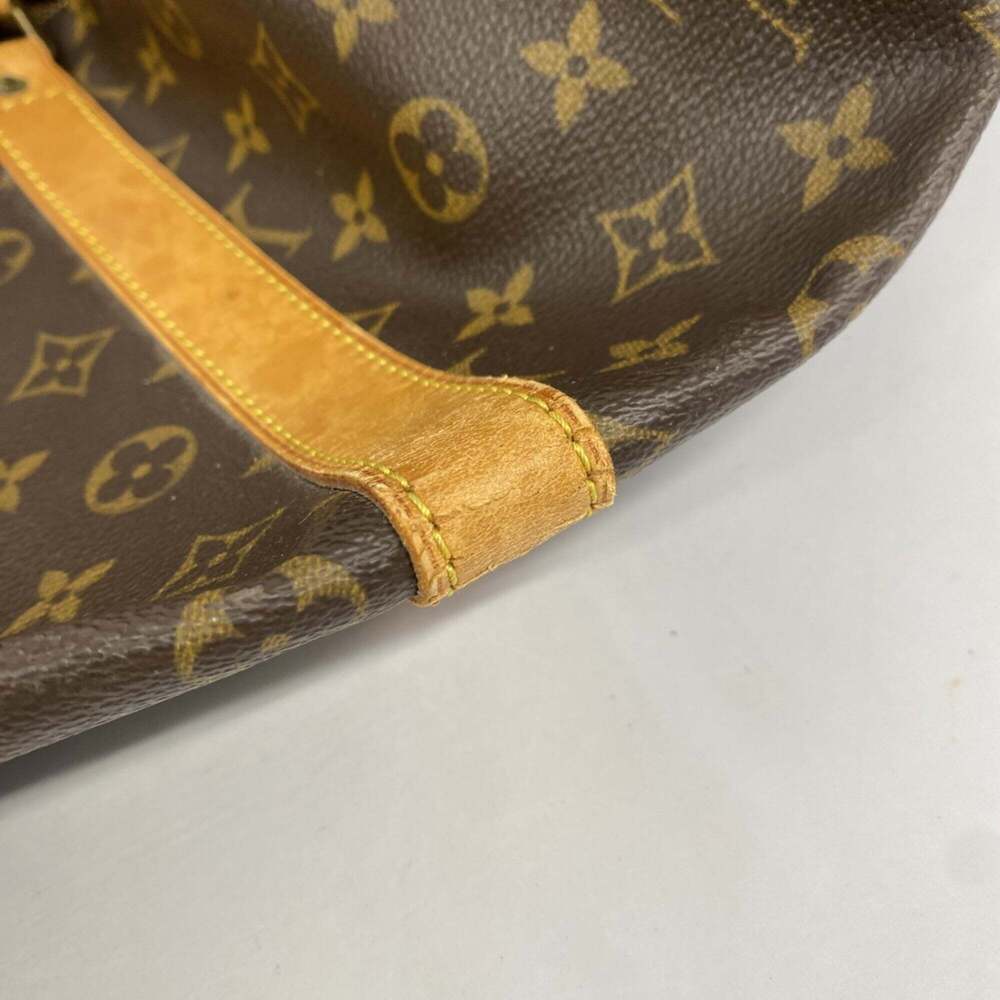 LOUIS VUITTON Brown Monogram Keepall 55 Boston Bag - Picture 8 of 11